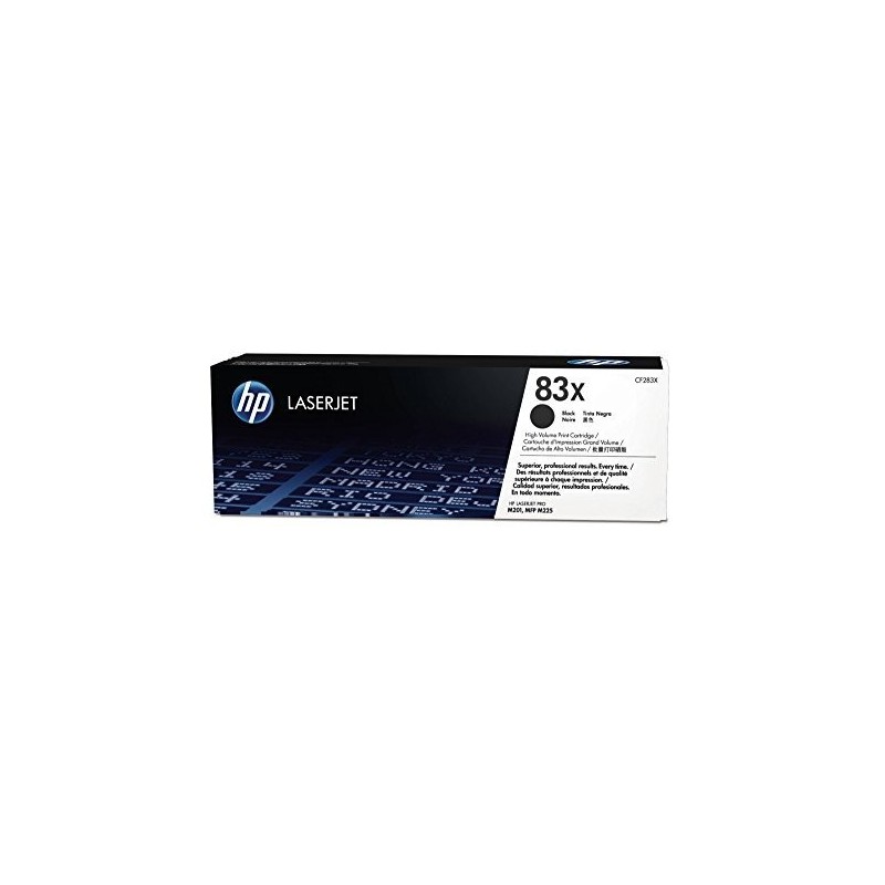 HP 83X Sort 2200 sider Toner CF283X HP 83X Sort 2200 sider Toner CF283X
